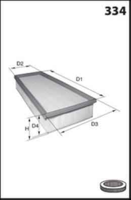 Lucas Filters LFAF598 - Воздушный фильтр, двигатель autosila-amz.com