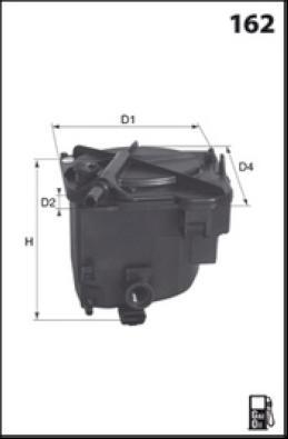 Lucas Filters LFDF121 - Топливный фильтр autosila-amz.com