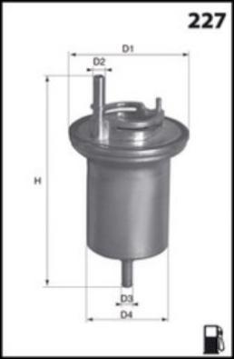 Lucas Filters LFPF008 - Топливный фильтр autosila-amz.com