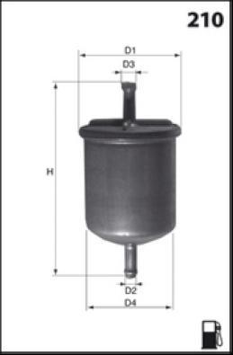 Lucas Filters LFPF040 - Топливный фильтр autosila-amz.com