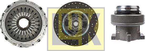 LUK 640 3124 00 - Комплект сцепления autosila-amz.com