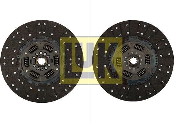 LUK 340 0061 10 - Диск сцепления, фрикцион autosila-amz.com