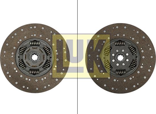 LUK 343 0191 10 - Диск сцепления, фрикцион autosila-amz.com