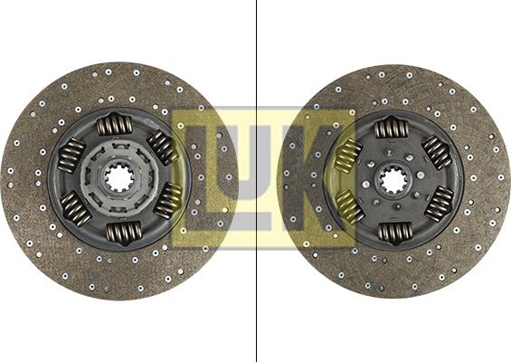 LUK 343 0193 10 - Диск сцепления, фрикцион autosila-amz.com