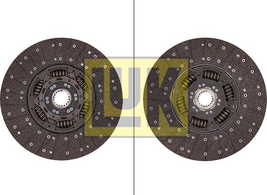 LUK 343 0192 10 - Диск сцепления, фрикцион autosila-amz.com