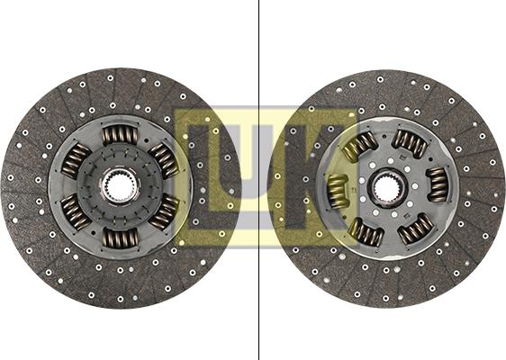 LUK 343 0249 10 - Диск сцепления, фрикцион autosila-amz.com