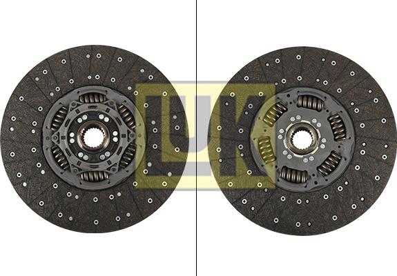 LUK 343 0203 10 - Диск сцепления, фрикцион autosila-amz.com