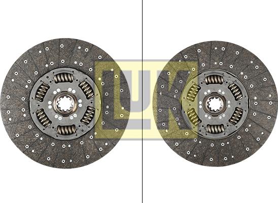 LUK 343 0217 10 - Диск сцепления, фрикцион autosila-amz.com