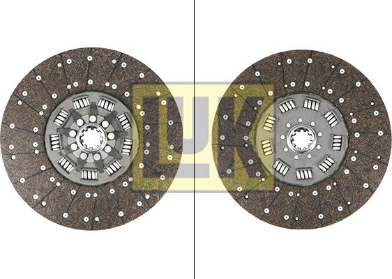 LUK 342 0056 10 - Диск сцепления, фрикцион autosila-amz.com