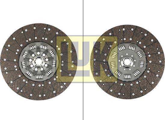 LUK 342 0038 10 - Диск сцепления, фрикцион autosila-amz.com