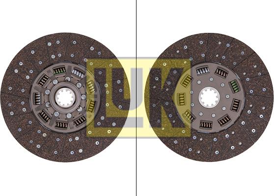 LUK 335 0110 10 - Диск сцепления, фрикцион autosila-amz.com