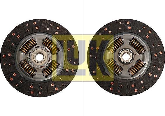 LUK 336 0046 10 - Диск сцепления, фрикцион autosila-amz.com