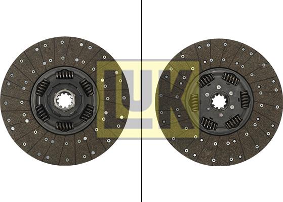 LUK 336 0038 10 - Диск сцепления, фрикцион autosila-amz.com