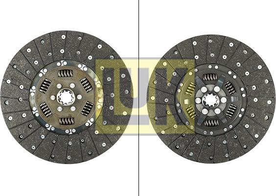 LUK 331 0142 10 - Диск сцепления, фрикцион autosila-amz.com