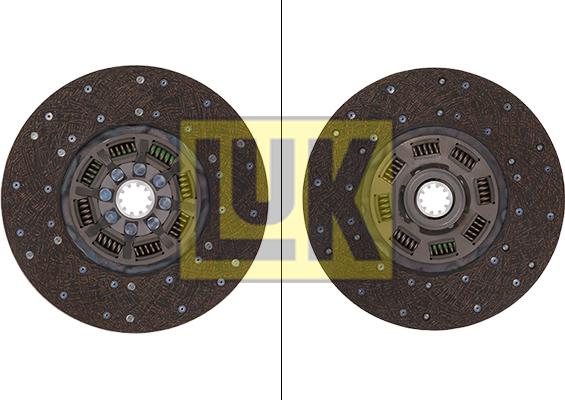 LUK 333 0039 10 - Диск сцепления, фрикцион autosila-amz.com