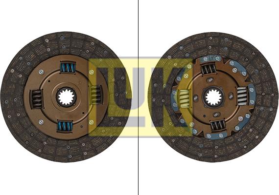 LUK 326 0091 10 - Диск сцепления, фрикцион autosila-amz.com