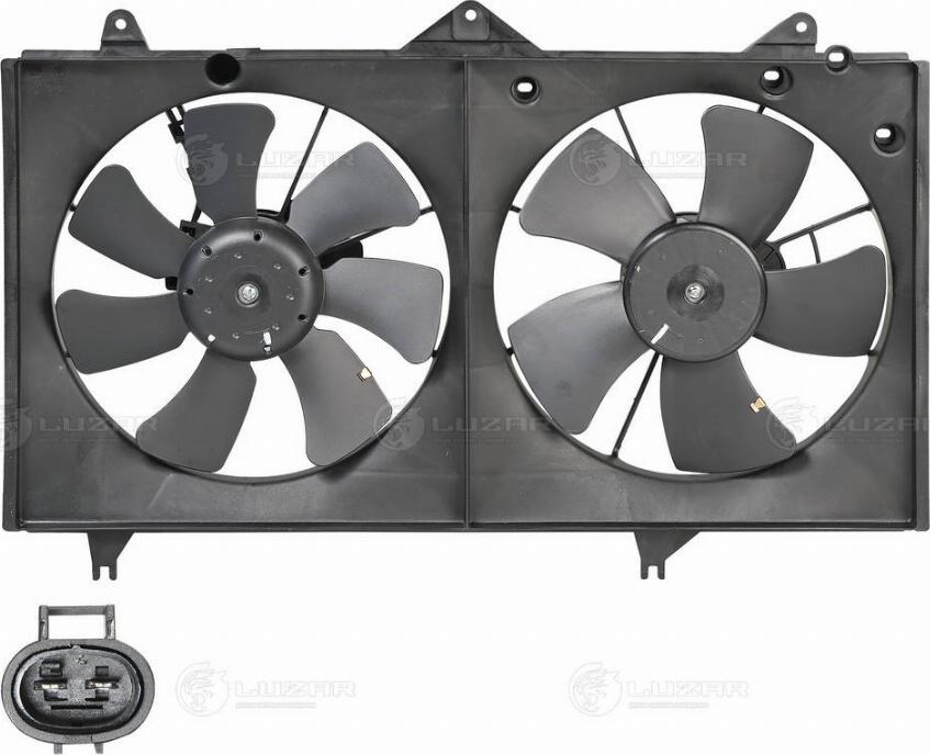Luzar LFK 19180 - Вентилятор, охлаждение двигателя autosila-amz.com