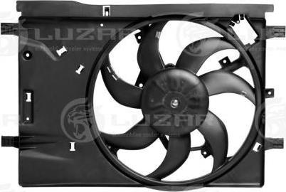 Luzar LFK2112 - Вентилятор, охлаждение двигателя autosila-amz.com