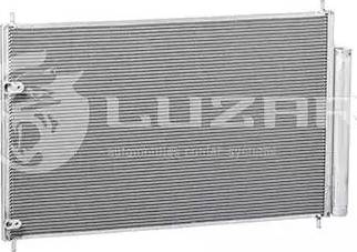 Luzar LRAC 1980 - Конденсатор кондиционера autosila-amz.com