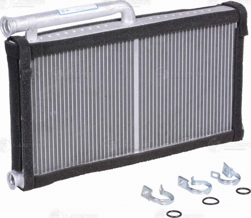 Luzar LRh 1882 - Радиатор отоп. для а/м Audi A6 (C6) (04-) (тип Denso) (LRh 1882) autosila-amz.com