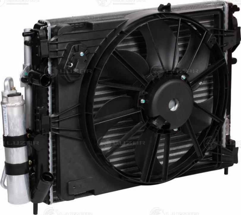 Luzar LRK 0982 - Радиатор, охлаждение двигателя autosila-amz.com