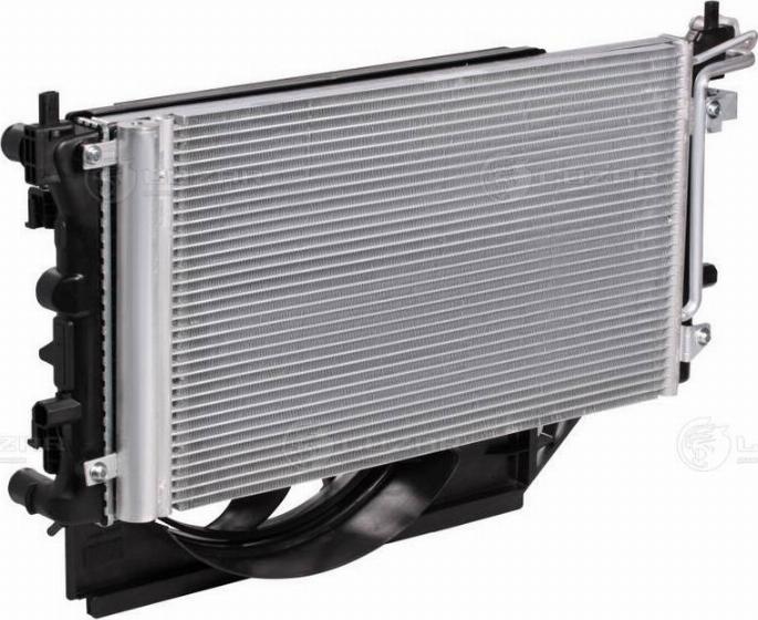 Luzar LRK1853 - Радиатор, охлаждение двигателя autosila-amz.com
