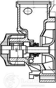 Luzar LWP 2200 - Насос водяной для а/м Subaru Impreza (92-)/Forester (02-) 1.6i/1.8i/2.0i/2.5i (LWP 2200) autosila-amz.com