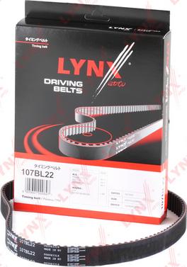 LYNXauto 107BL22 - Зубчатый ремень ГРМ autosila-amz.com