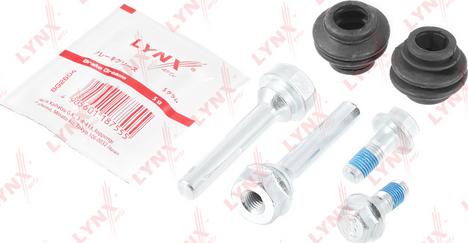 LYNXauto BC-2012 - Комплект направляющей гильзы, тормозной поршень autosila-amz.com