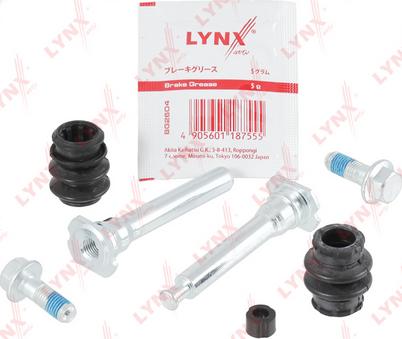 LYNXauto BC-2021 - Комплект направляющей гильзы, тормозной поршень autosila-amz.com