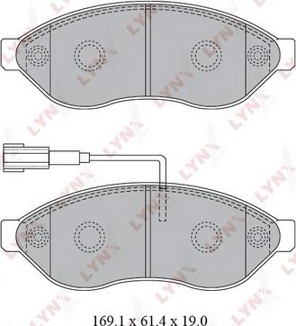 FIT FP2339E - Тормозные колодки, дисковые, комплект autosila-amz.com