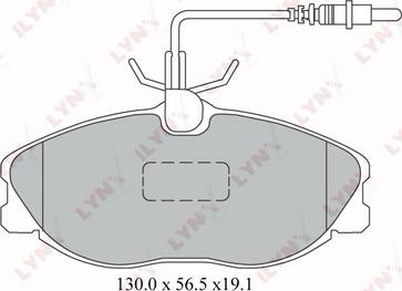 Remsa 604.82 - Тормозные колодки, дисковые, комплект autosila-amz.com