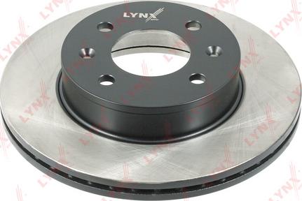LYNXauto BN-1053 - Диск тормозной передний (241x19) HYUNDAI Accent(LC) 1.3-1.6 00-05 autosila-amz.com