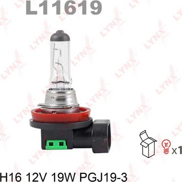 LYNXauto L11619 - Лампа накаливания autosila-amz.com