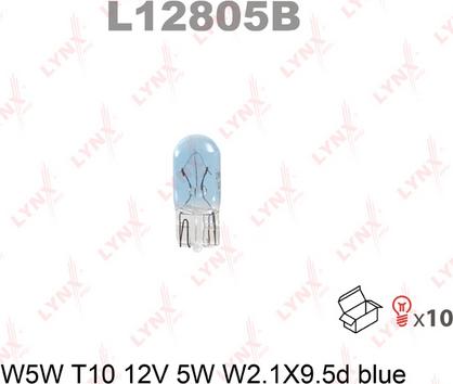 LYNXauto L12805B - Лампа накаливания autosila-amz.com