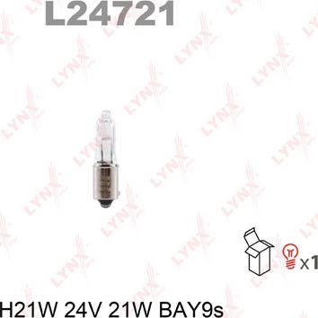 LYNXauto L24721 - Лампа накаливания autosila-amz.com