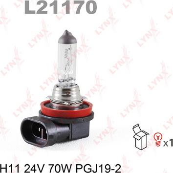 LYNXauto L21170 - Лампа накаливания, основная фара autosila-amz.com