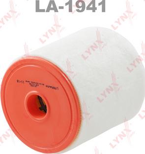 LYNXauto LA-1941 - Воздушный фильтр, двигатель autosila-amz.com