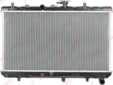 LYNXauto RB-1080 - Радиатор, охлаждение двигателя autosila-amz.com