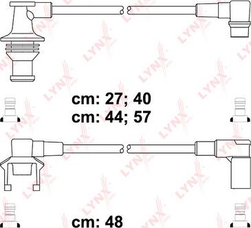 LYNXauto SPC6306 - Комплект проводов зажигания autosila-amz.com