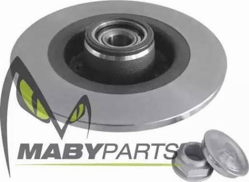 Mabyparts OBD313006 - Тормозной диск autosila-amz.com