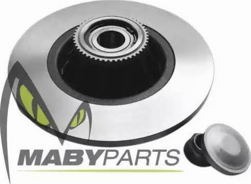 Mabyparts OBD313001 - Тормозной диск autosila-amz.com