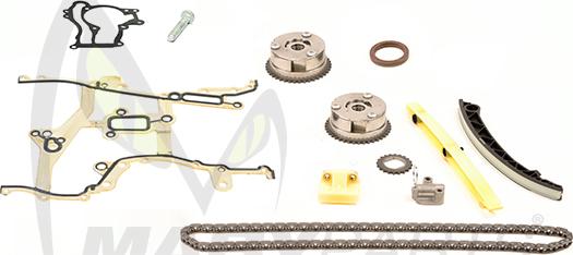 Mabyparts OTK934070 - Комплект цепи привода распредвала autosila-amz.com