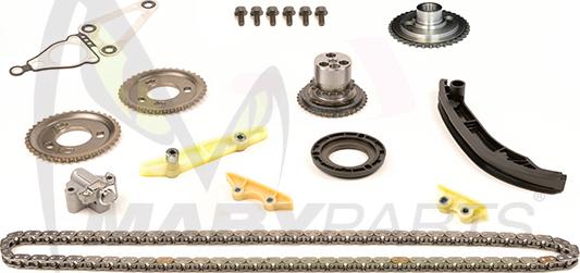 Mabyparts OTK036068 - Комплект цепи привода распредвала autosila-amz.com