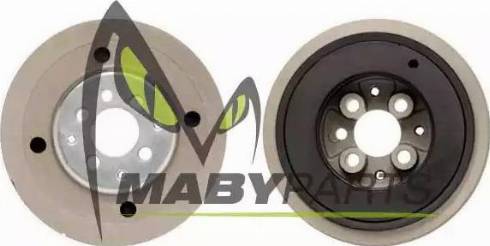 Mabyparts PV93091O - Шкив коленчатого вала autosila-amz.com