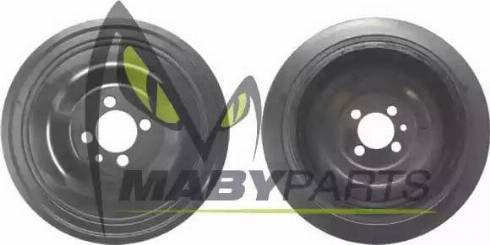 Mabyparts PV033127O - Шкив коленчатого вала autosila-amz.com