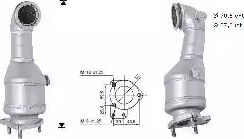 Magnaflow 69604D - Катализатор autosila-amz.com