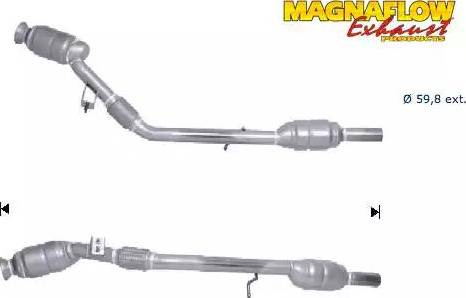 Magnaflow 65003D - Катализатор autosila-amz.com