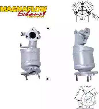 Magnaflow 65807D - Катализатор autosila-amz.com