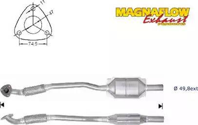 Magnaflow 65810D - Катализатор autosila-amz.com